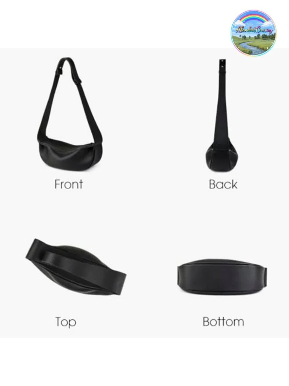 Genuine Leather Sling Bags Crossbody Women Hobo